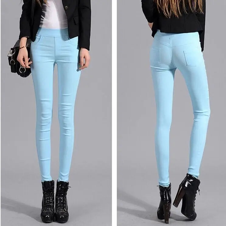 Women Colorful Spring Pants