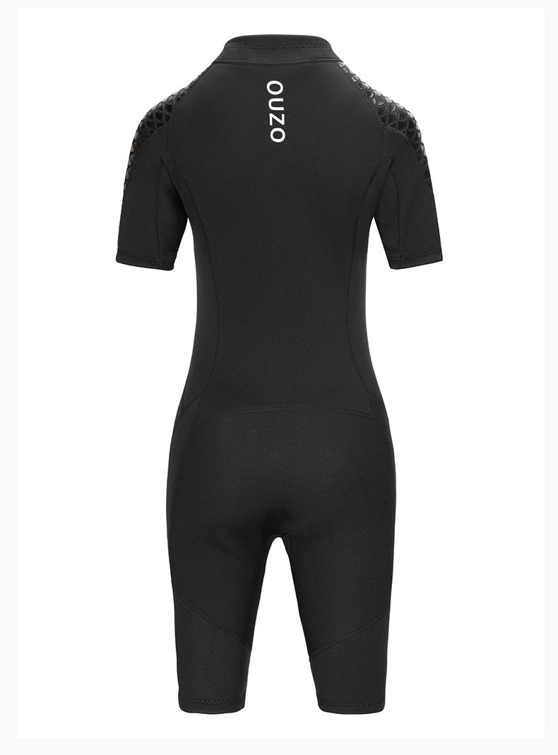 Men Short Sleeve Diving Wetsuit