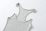 Women Ribbed Strap Tank Top
