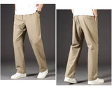 Men's Plus Size Cargo Pants – 6XL Summer Cotton