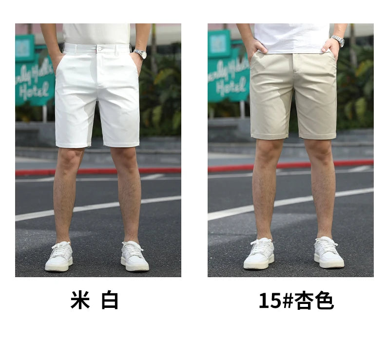 Men Business Casual Shorts