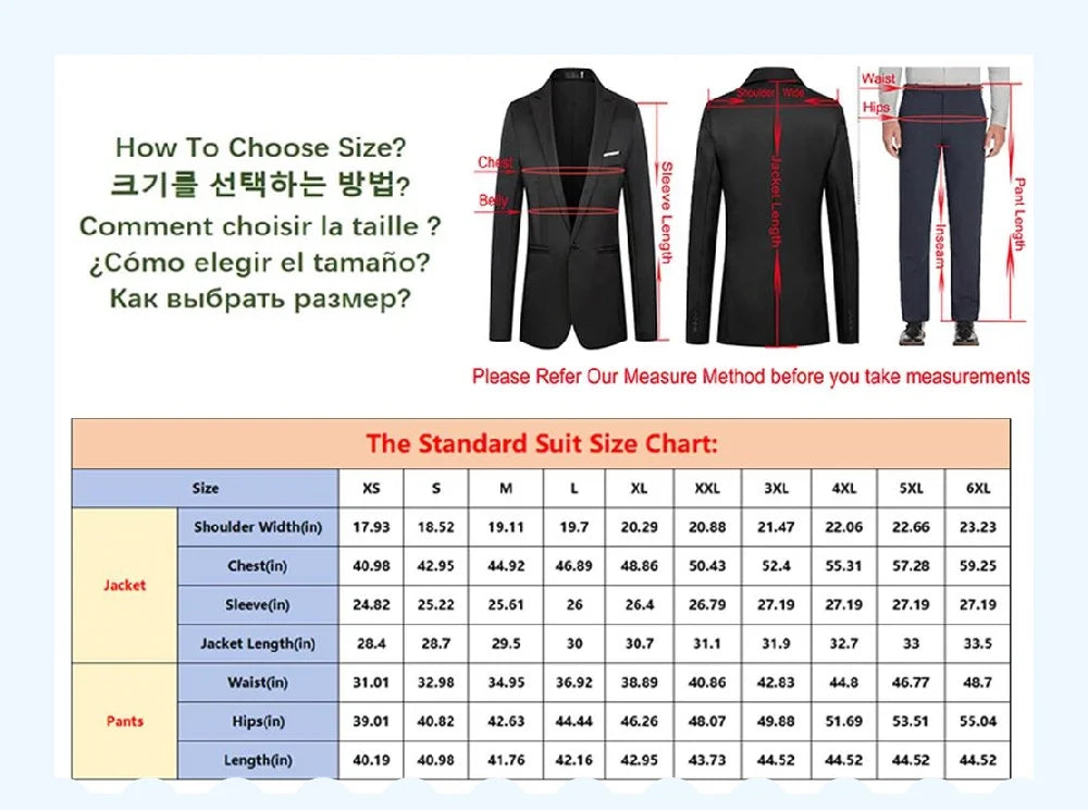 Men Striped 2-Piece Suit