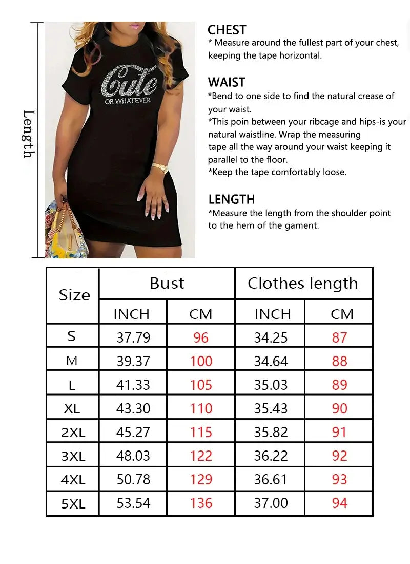 Plus Size Summer Women's Dresses