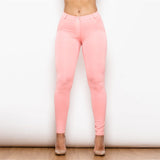 Women Stretch Slim Pencil Pants