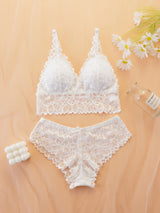 Women Deep V Push Up Bra