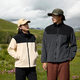 Unisex Plus Size Softshell Fleece Jacket
