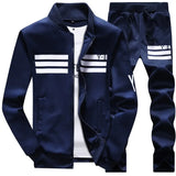 Men’s Plus Size Sporting Tracksuit Set