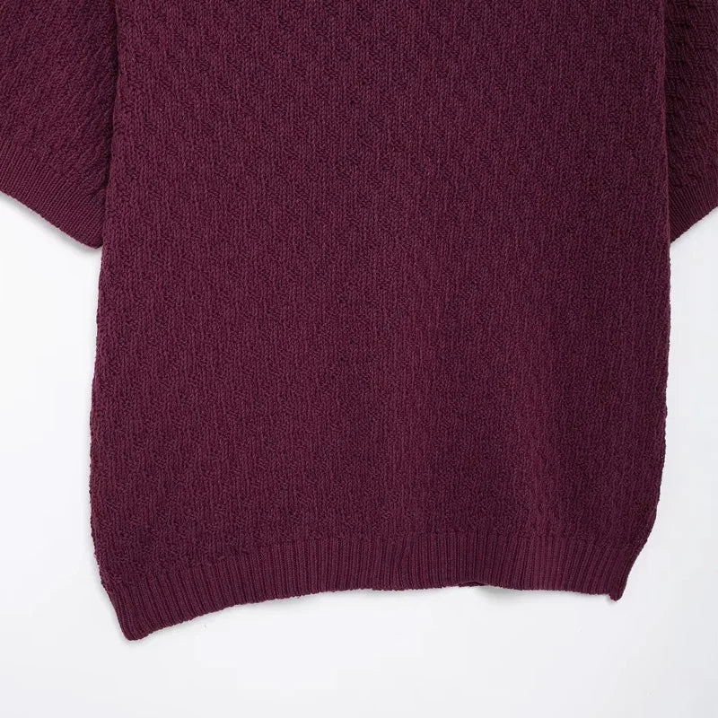 Women's Cropped Knit Cardigan Jacket