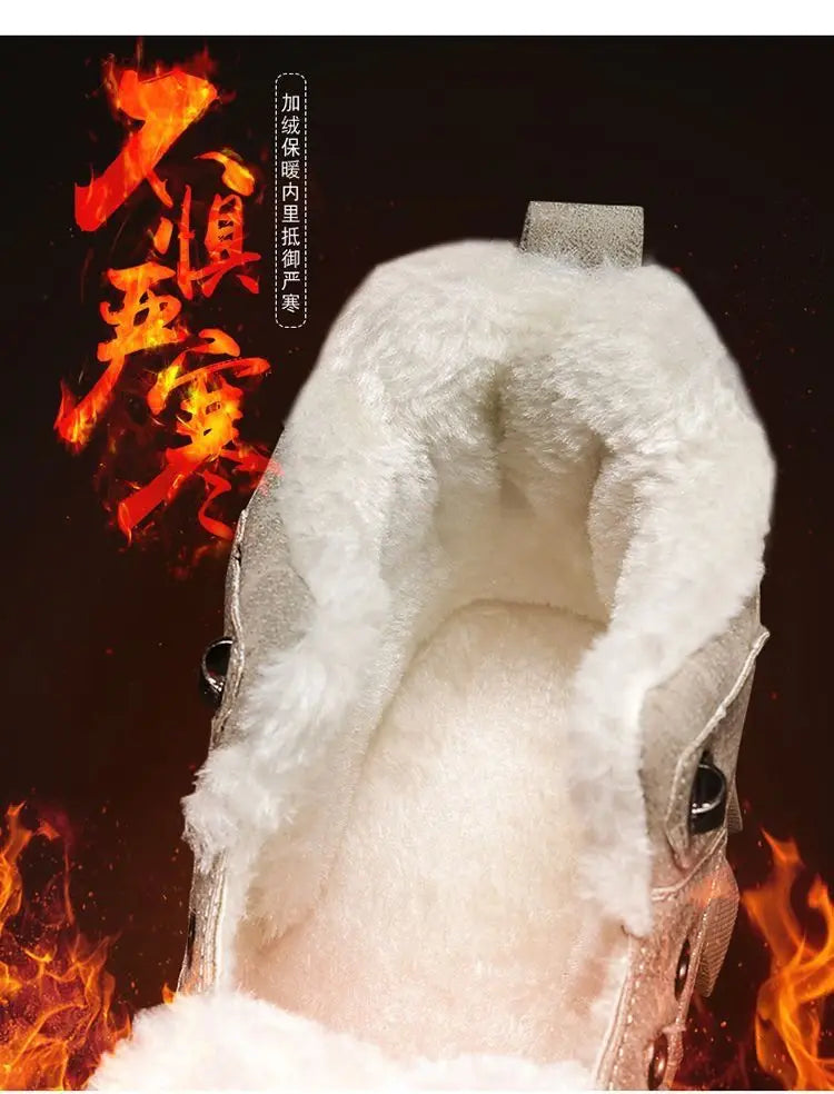 Women Anti Slip Waterproof Work Boots