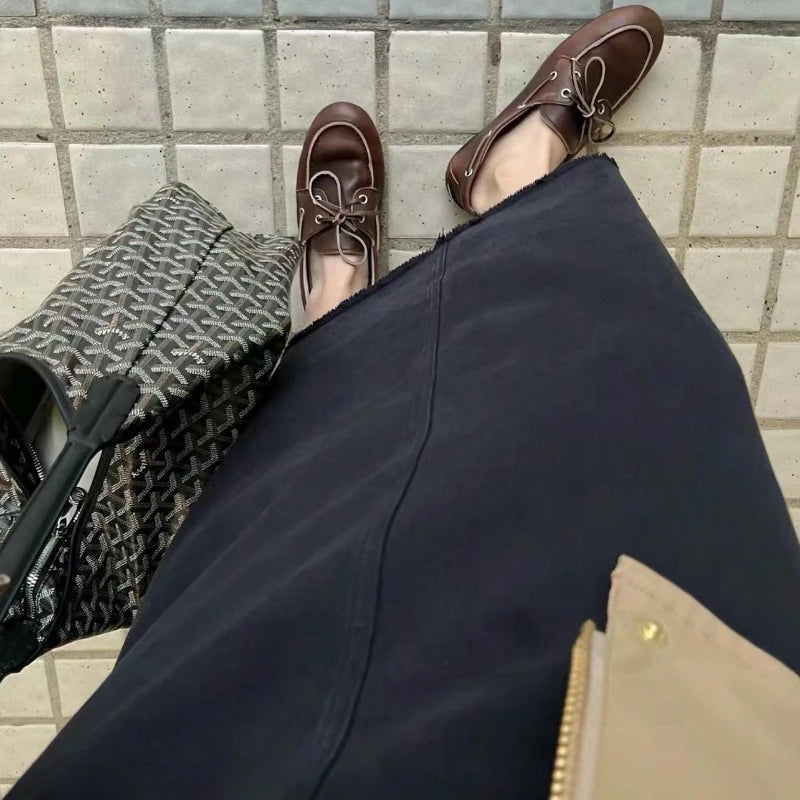 Soft Leather Slip-On Flats – Casual Women’s 2025