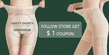 Women Lace Seamless Safety Shorts