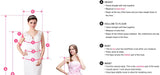 Measurement guide for wedding dress fitting with height, hollow to floor, bust, and waist instructions.