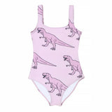 Simple Print Swimsuit