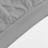 Men Velvet Hooded Pullover Sweater