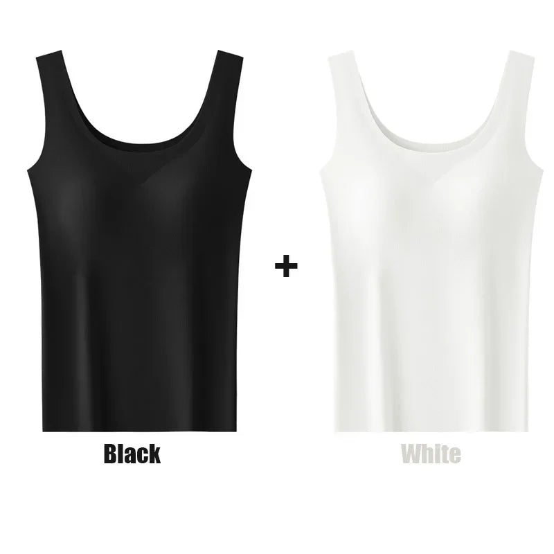 Women Seamless Padded Tank Top (2pcs)