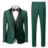 Men's Plus Size Suit – Business 3-Piece Outfit