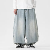 Men's Plus Size Retro Wide Leg Jeans