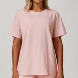 Loose Fit Yoga Tee - Breathable & Quick Dry