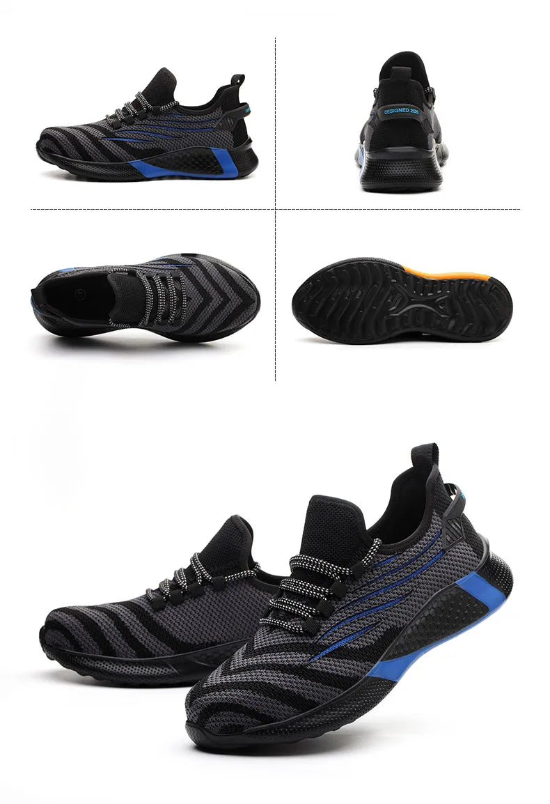 Men Lightweight Indestructible Work Boots