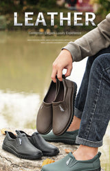 Men Low-Cut Rain Boots