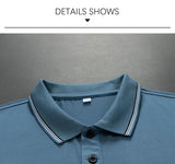 Men Anti-Wrinkle Pocket Polo Shirt