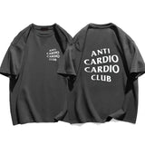Plus Size Anti Cardio Club T-Shirt