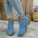 Women Ankle Boots Platform High Heels
