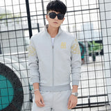 Men’s Plus Size Autumn Tracksuit Set