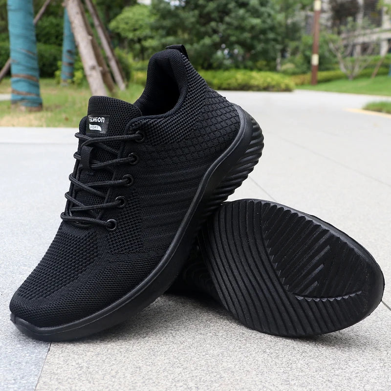 Men Lace Up Training Sneakers