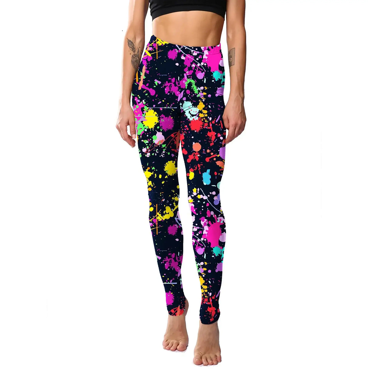 Women 2-Pack Colorful Print Leggings