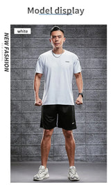 Men Quick-Dry Summer Sports Set