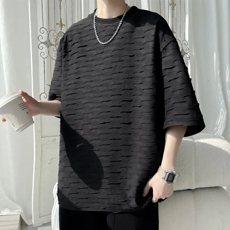 Men's Plus Size Cotton T-Shirt – M-5XL