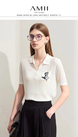 Women's Jacquard Pocket Knit Sweater