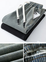 Men Retro Wide Leg Jeans