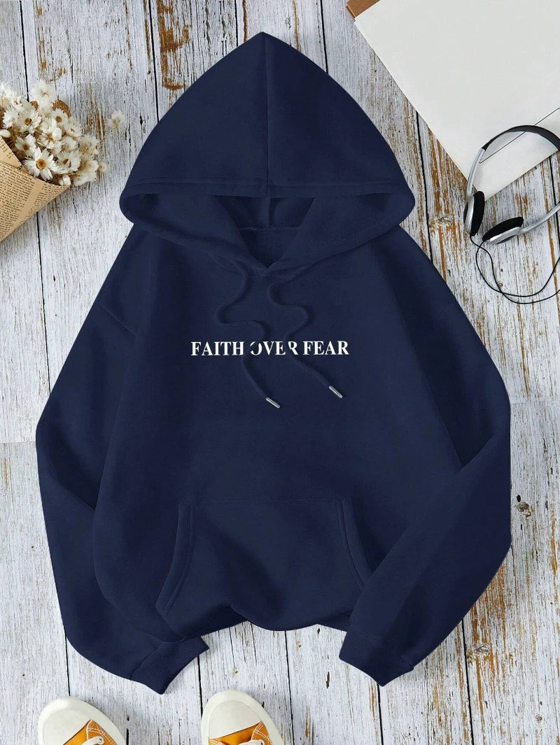 Women's Faith Over Fear Hoodie