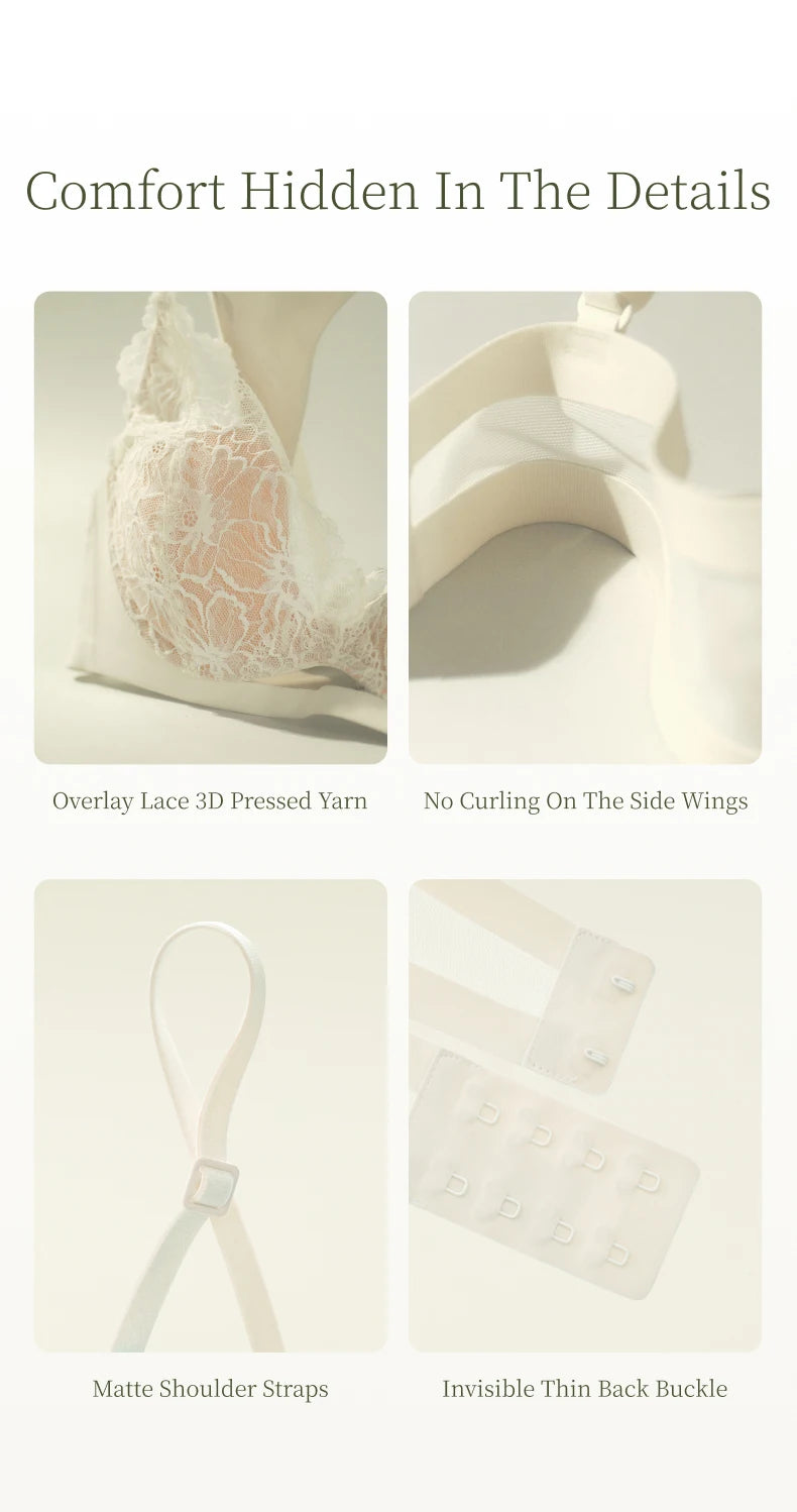 Women Summer Lace Bra Set