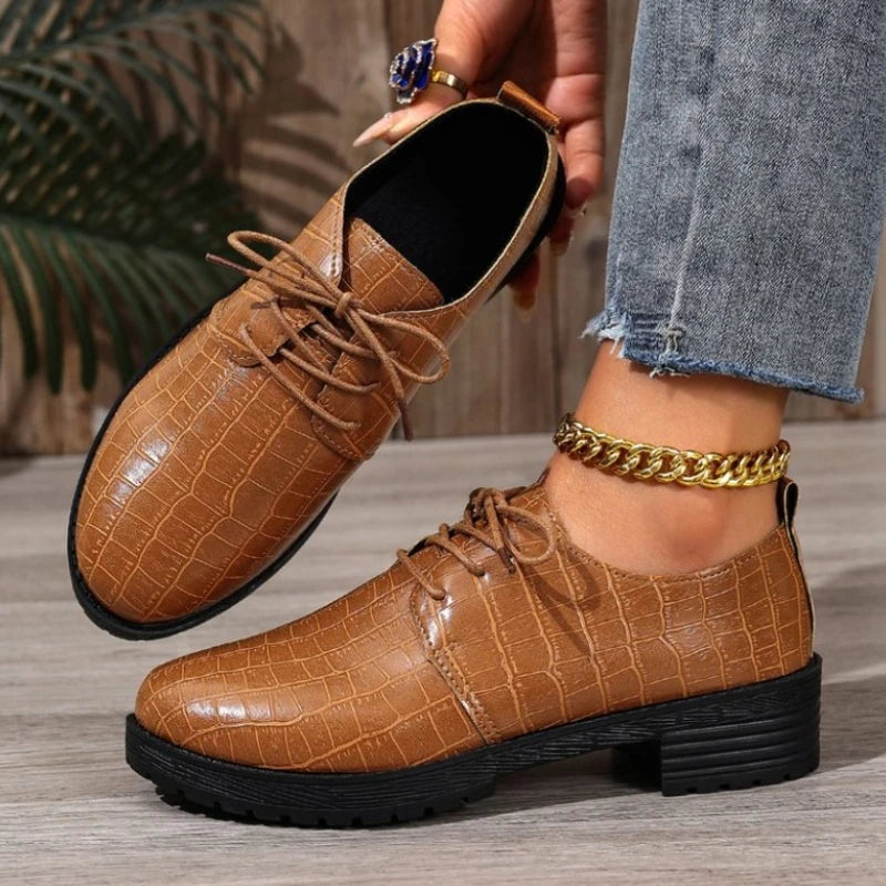 Women Handmade Oxfords – 2025