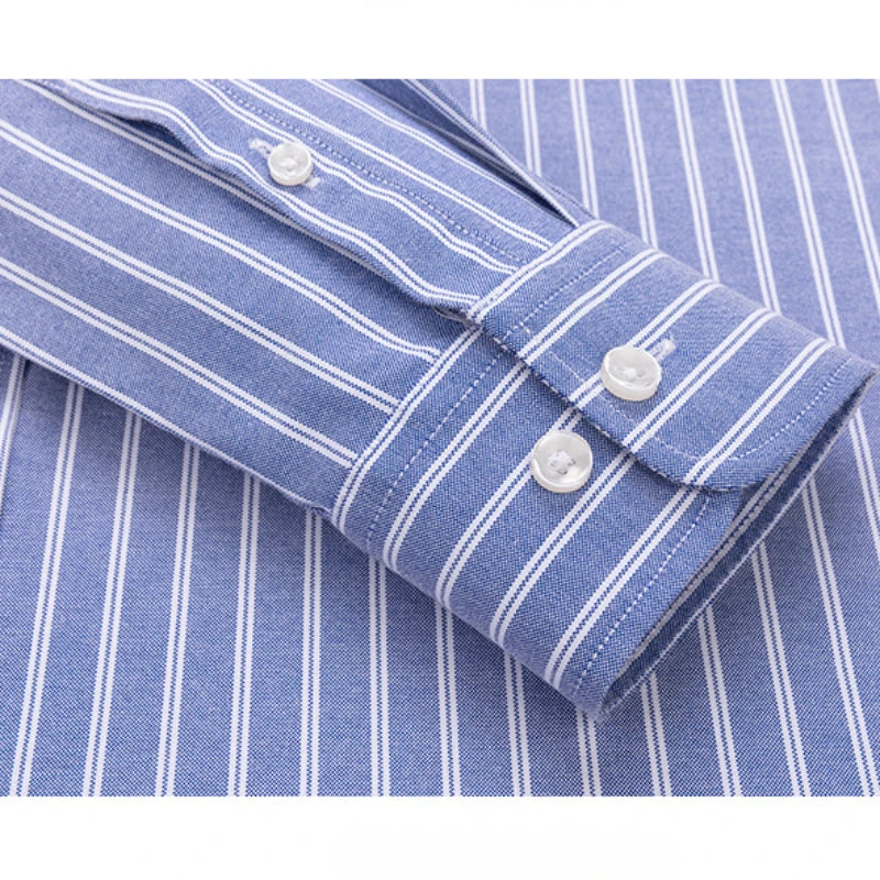 Men Striped Cotton Shirt