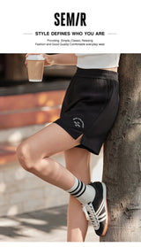 Women's Casual Embroidered Loose Shorts