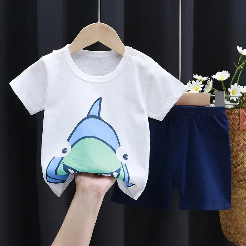 Child Print Tshirt Simple Fashion