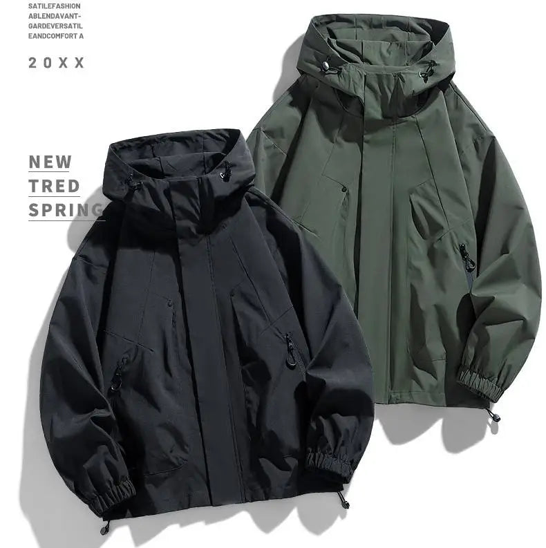 Men Oversize Windbreaker Jacket