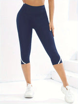 Women High Waist Capri Yoga Pants