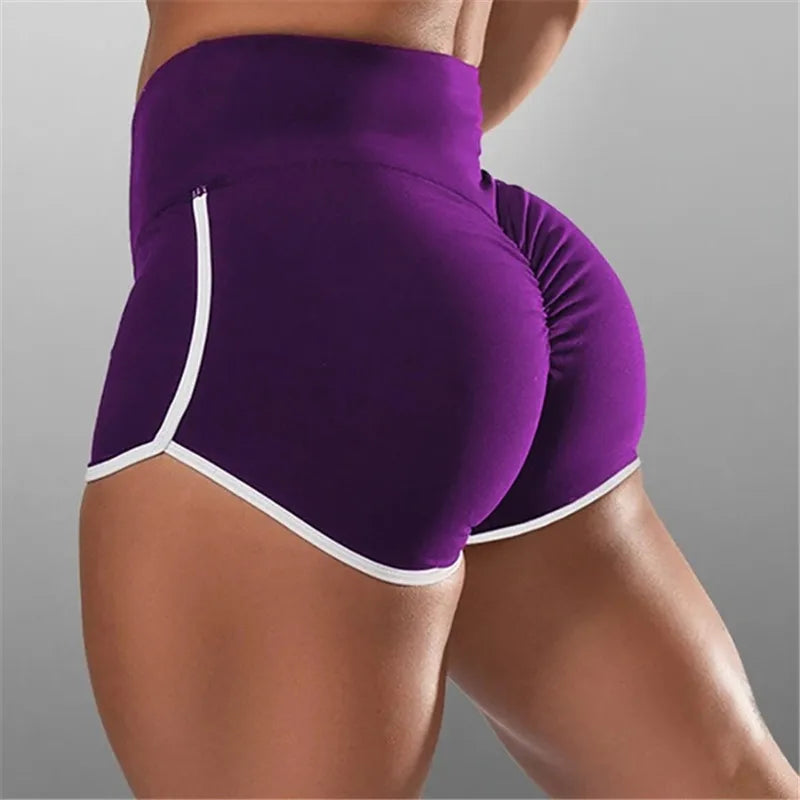 Women Sport Waistband Casual Shorts