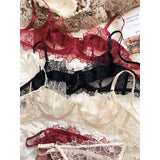 Women Embroidered Lingerie Set