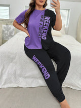 Plus Size Women's Casual Suit – Comfortable Loungewear