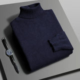 Men Slim Fit Turtleneck Sweater