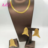 Ethiopian Gold Chain Jewelry Set