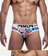 Men's Sexy Graffiti Briefs – Low Waist Jockstrap