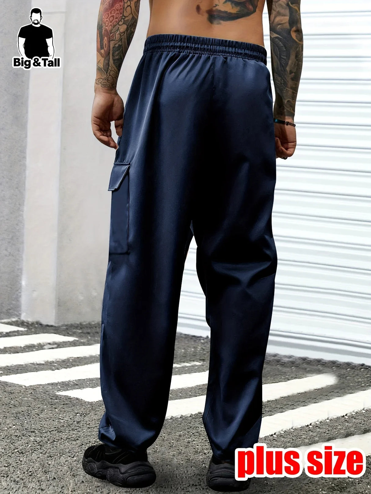 Men’s Drawstring Cargo Pants