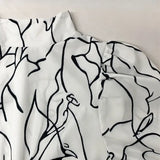 Women Art Print Wide Leg Jumpsuit